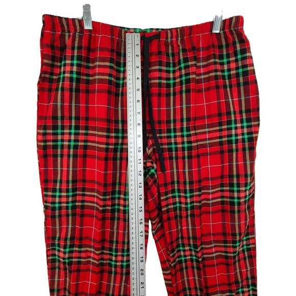 Wondershop NWT Women's Pajama Set Red Plaid Size  M - Picture 13 of 16